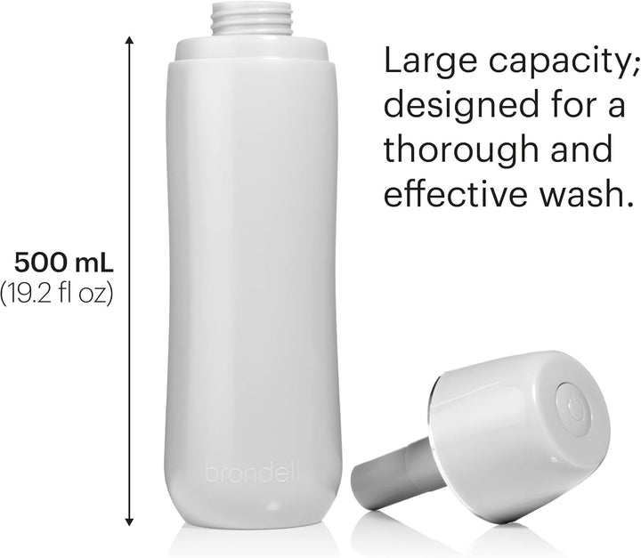 Brondell GS-85GRA Advanced GoSpa Reise-Bidet, Grau 500 ml Grau, 500 ml Grau