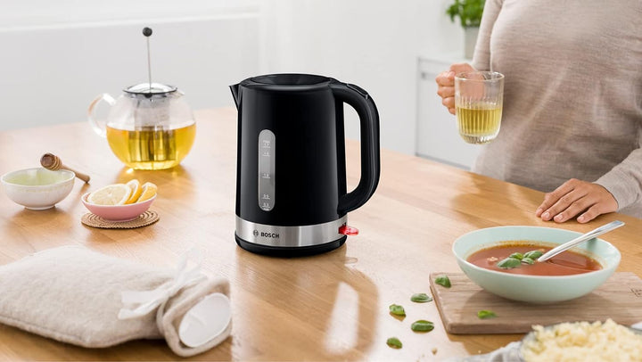 Bosch Haushaltsgeräte, Wasserkocher, 1,7 l, schwarz
