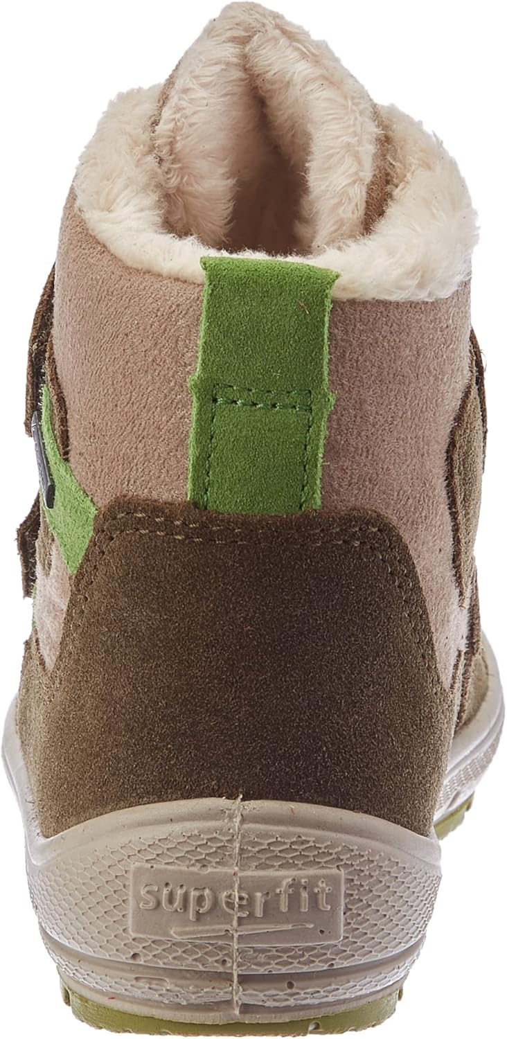 Superfit Jungen Groovy Warm Gefütterte Gore-tex Schneestiefel, Grün 7000