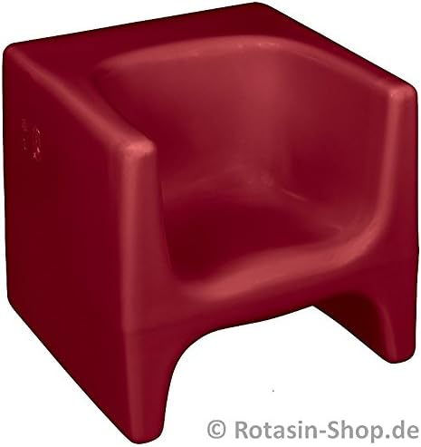 esku DADU Kinderhocker mit DREI Sitzhöhen für Innen- und Aussenbereich | wetterfester Wendehocker fü