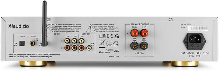 Audizio AD220A - HiFi-Stereo-Verstärker 2 x 200 Watt, Bluetooth Verstärker für Lautsprecher und HiFi