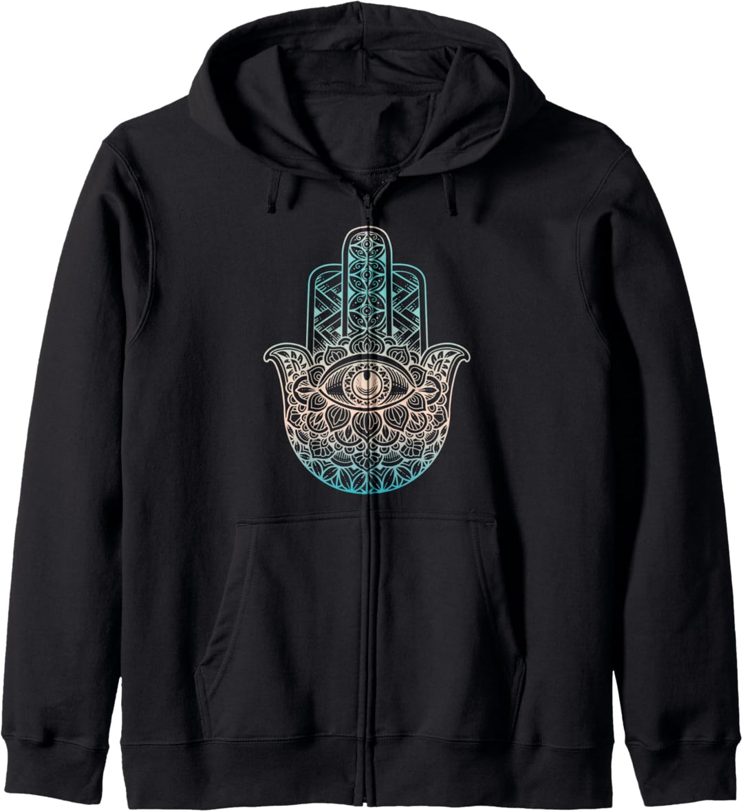 Mandala Hand Yoga Seele Meditation Geist Meditieren Yogi Kapuzenjacke