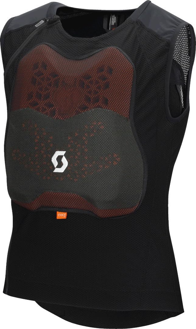 Scott Softcon Hybrid Pro MX Motocross DH Protektorenshirt schwarz 2023: Grösse: M M Schwarz, M Schwa