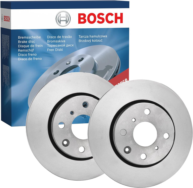 Bosch BD1105 Bremsscheiben - Vorderachse - ECE-R90 Zertifizierung - zwei Bremsscheiben pro Set