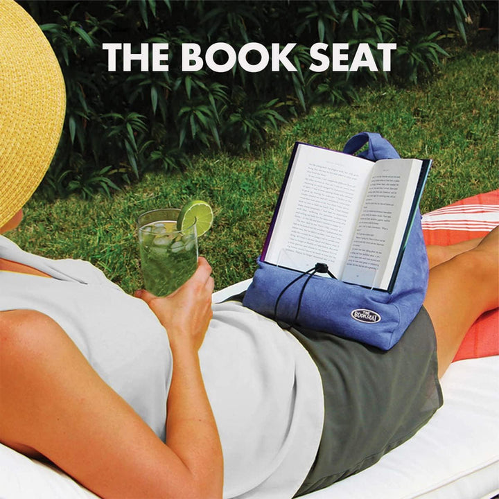 The Book Seat Beige/Buckskin Book/Ipad/E-Reader Holder Wildleder, Beige, Wildleder, Beige