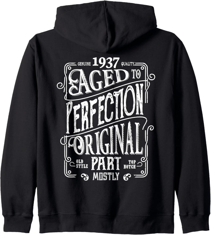 1937 Geburtstagsgeschenke 86 Jahre alt 86. Geburtstag Geschenke Kapuzenjacke