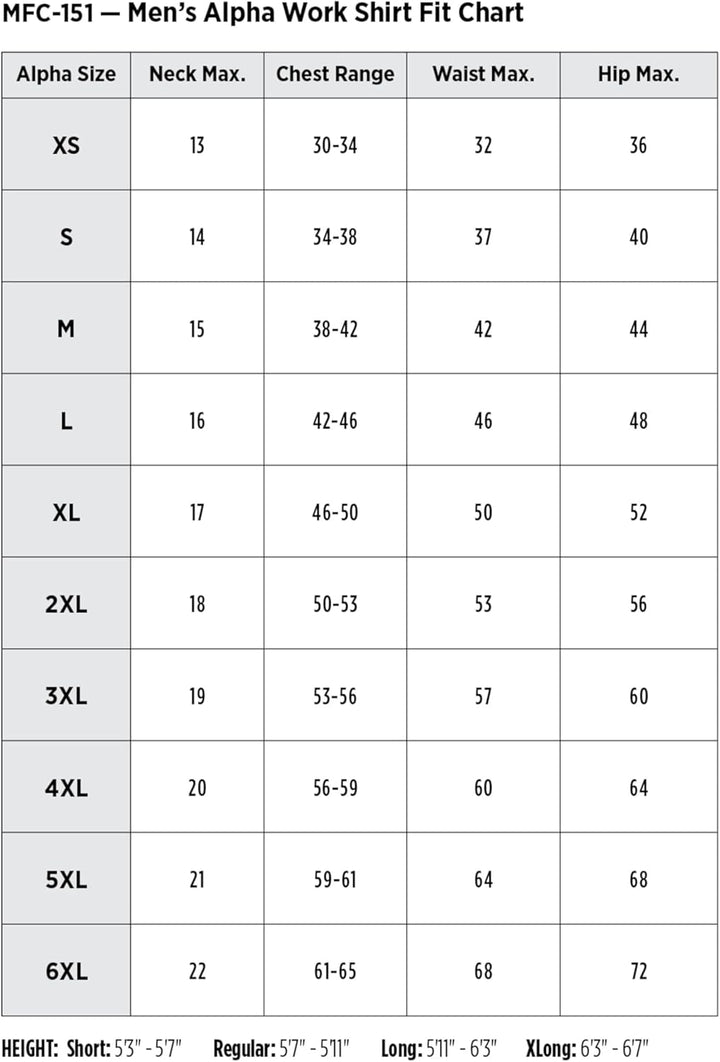Red Kap Industrielles Arbeitshemd für Herren, Normale Passform, langärmelig, Utility-Knopf L Blau (P