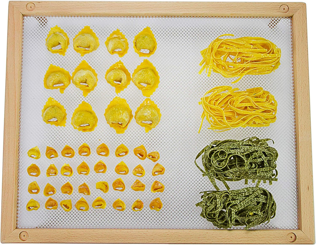 ELETTRO CENTER Art.390 Tablett trocknet Pasta, Holz, Beige