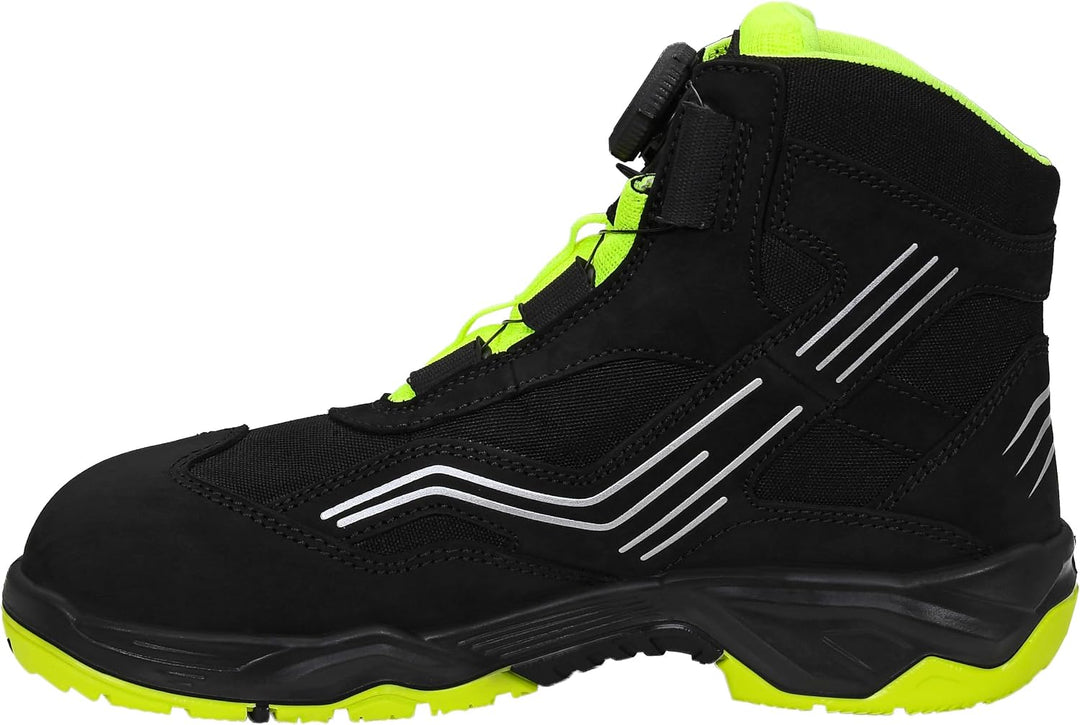 Elten Sicherheitsschnürstiefel "Ambition Boa Mid" ESD S2, Grösse 42, 76752-42 42 EU, 42 EU