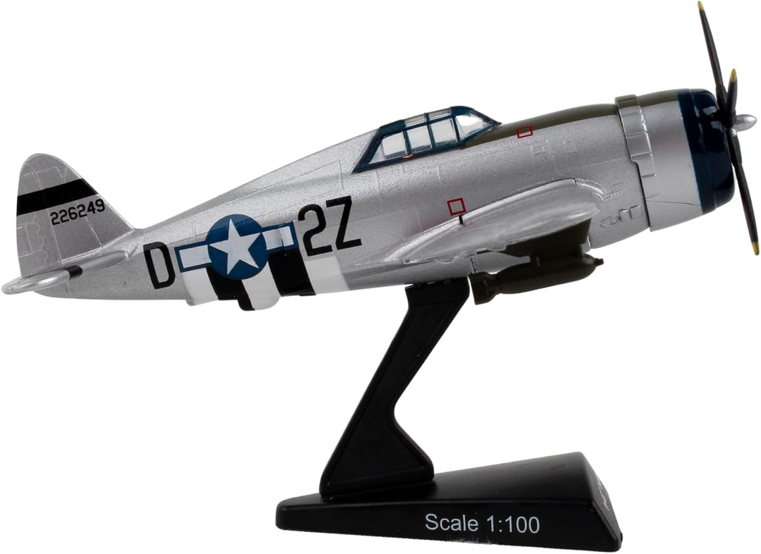 Daron PS5359-4 Postage Stamp Republic P-47 Thunderbolt Kansas Tornado II Scale 1/100