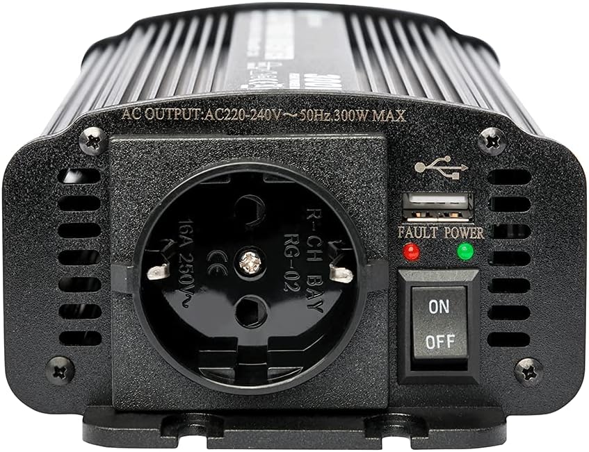 WATTSTUNDE 300W / 600W 12V reiner Sinus Spannungswandler WS12/300SI, WS12/300SI