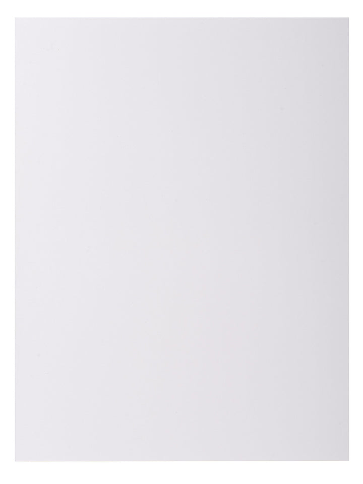 Exacompta 24 x 32 cm Bahia 100 Aktendeckel – Weiss Gedruckt weiss, Gedruckt weiss
