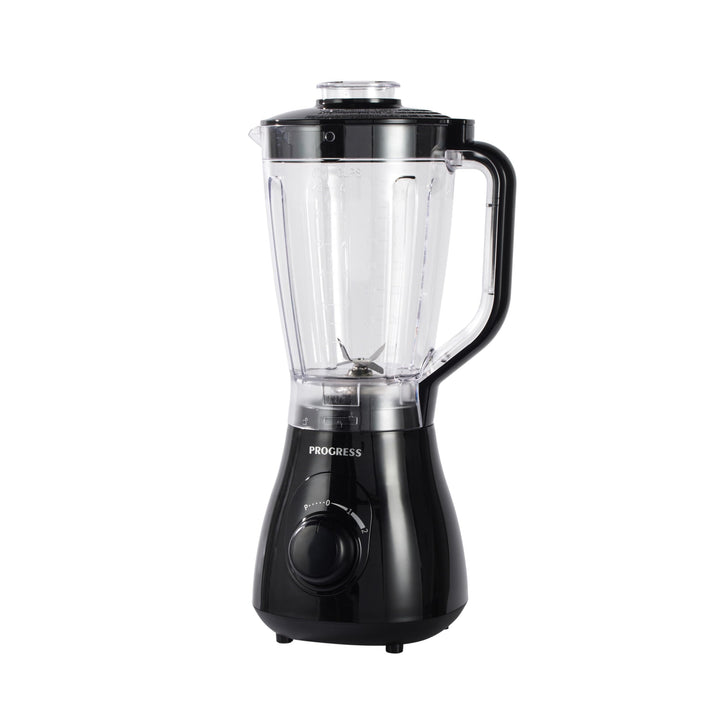 Progress Plastic 1,5L Krugmixer - 2 Geschwindigkeiten & Pulsfunktion, 4-Flügel-Edelstahlklinge, gros
