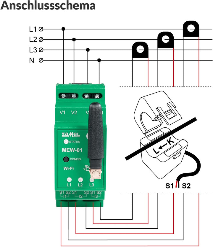 Supla Zamel Supla. 3-phasig innovativ einwandfrei vertrauenswürdig präzise störungsfrei solide kabel
