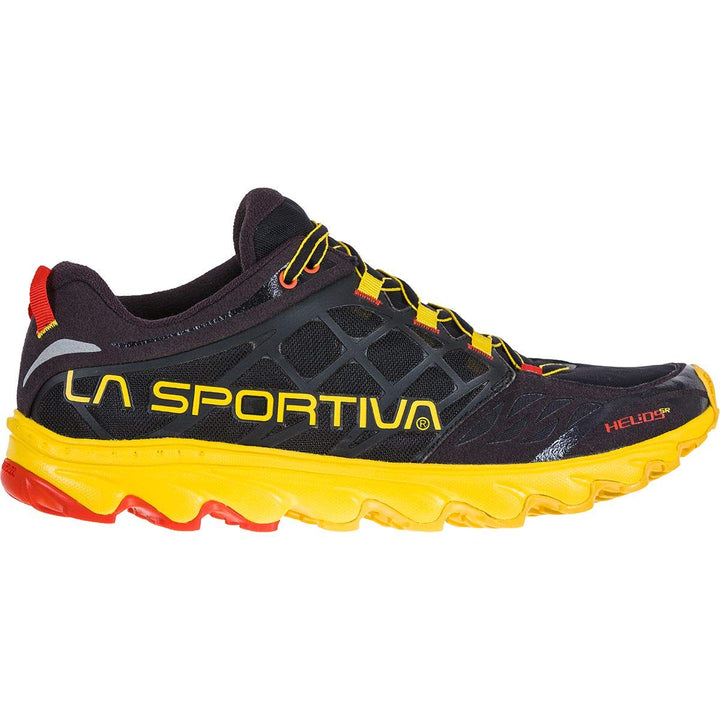 LA SPORTIVA Herren Helios SR Schuhe Trailrunningschuhe, Black Yellow