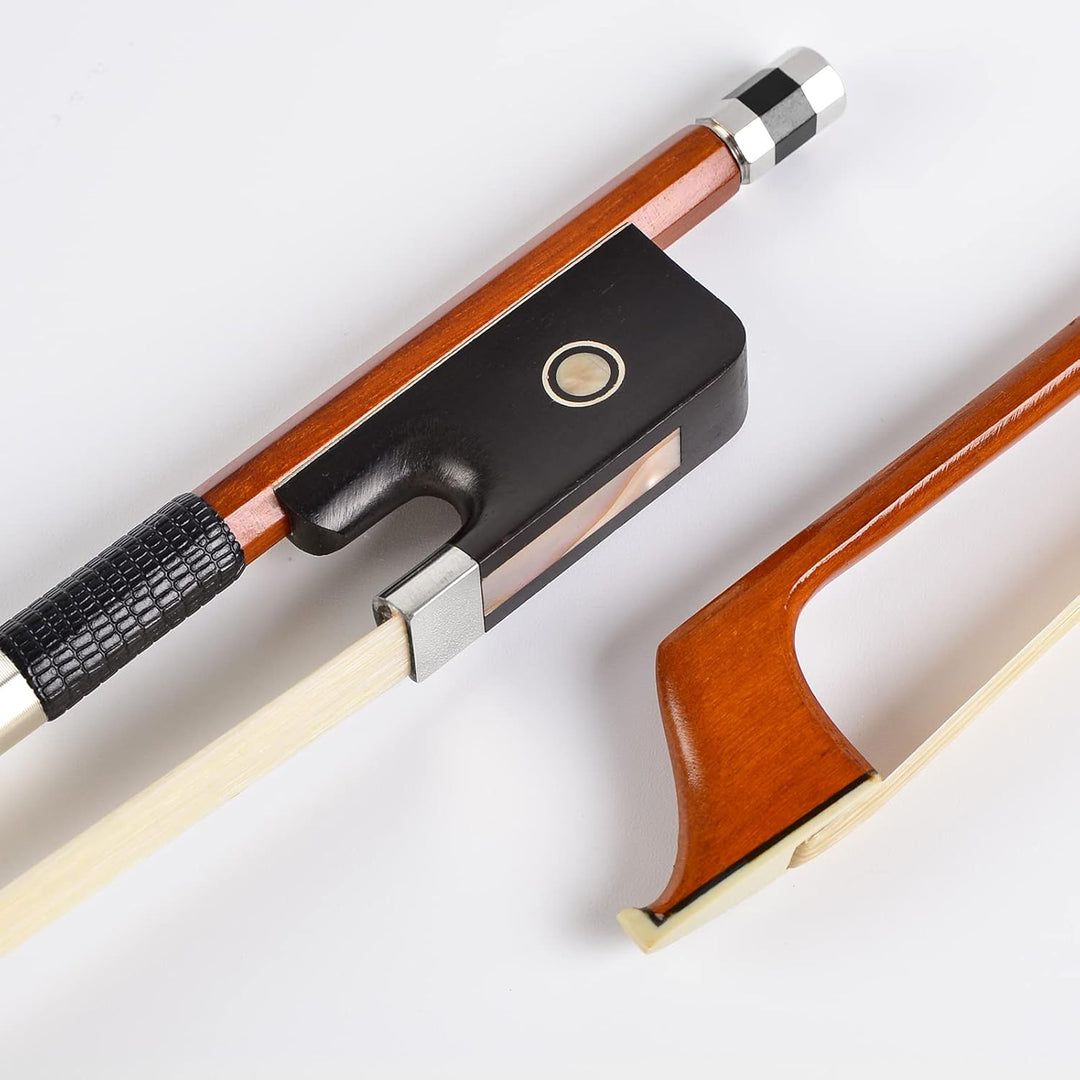 WinsterBow Brasilwood Ebenholz-Cellophan-Schleife 1/8 Schleife 1/8 natürliches Rosshaar (Cellophansc