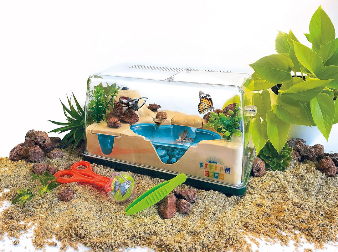 Cefa Toys - Insekticefa Plus, natürlicher Lebensraum für Wasser- und Landkreaturen, geeignet für Kin