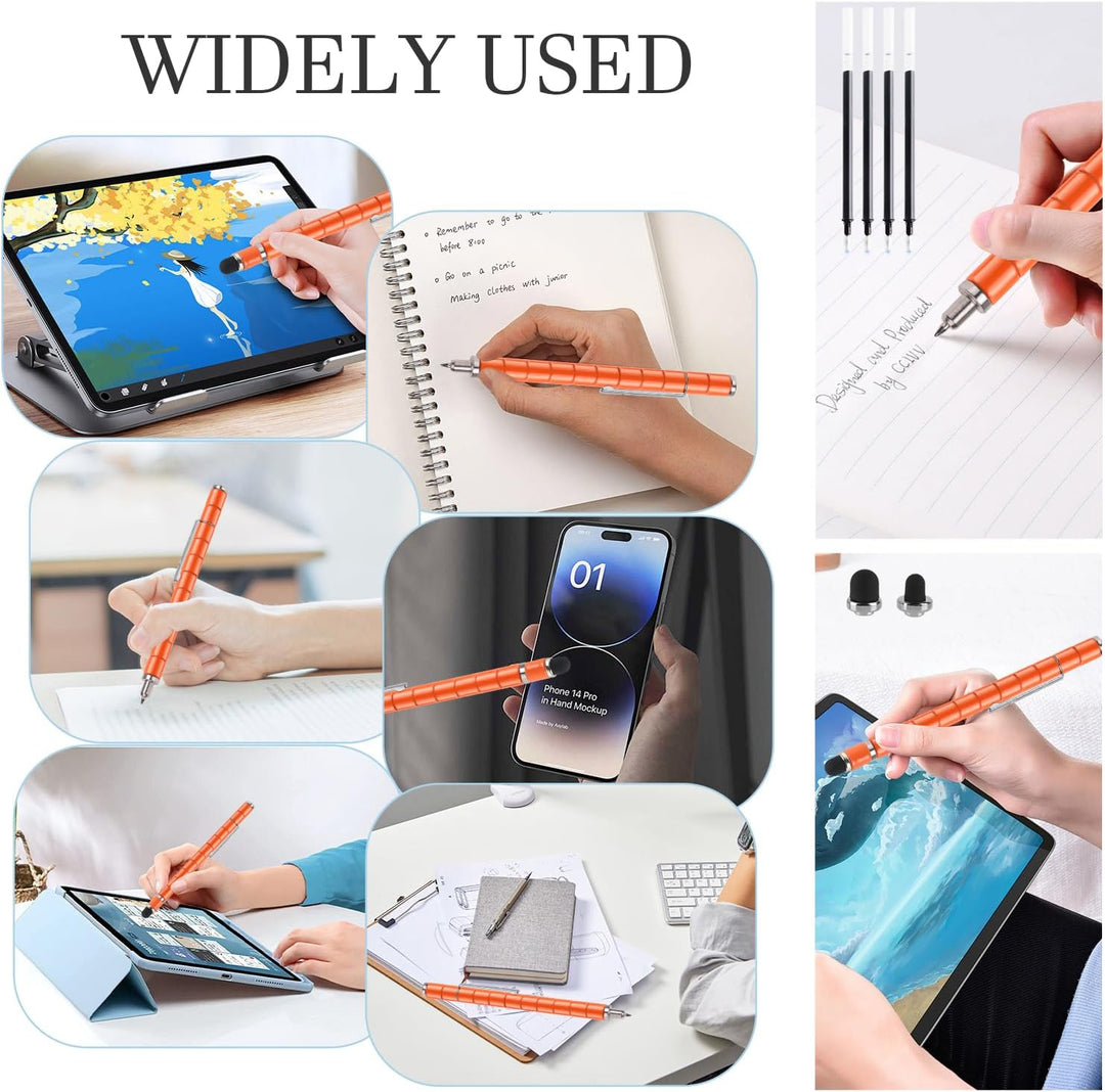 Rayong Magnetischer Kugelschreiber,Fidget Pen Magnet Stift,Coole Gadgets Stressabbau Druckkugelschre