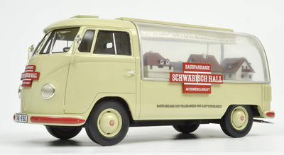 Schuco 450016200 VW T1a Schwäbisch Hall, Modellauto, Resin, 1:18, beige, Limitierte Auflage