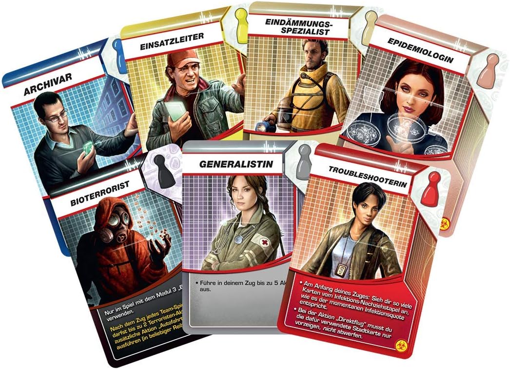 ZMan | Pandemic – Auf Messers Schneide | Erweiterung | Kennerspiel | Brettspiel | 2-5 Spieler | Ab 8