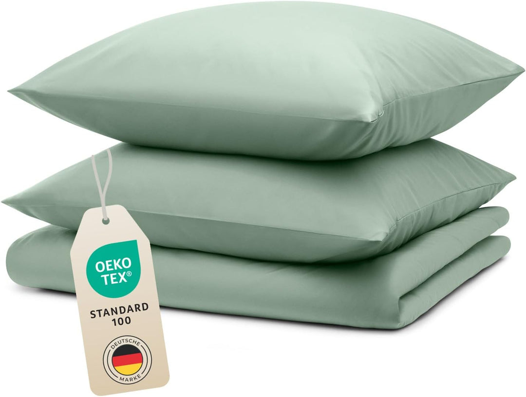 Blumtal Duvet Cover Set - Super Soft & Cozy Brushed Microfibre Bedding Set, No Pilling, Wrinkle Free