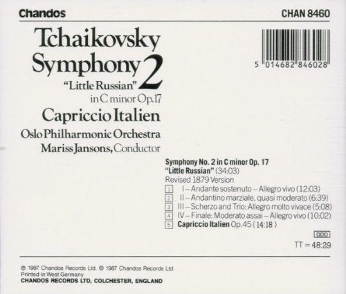 Sinfonie 2 / Capriccio Italien, Audio-CD