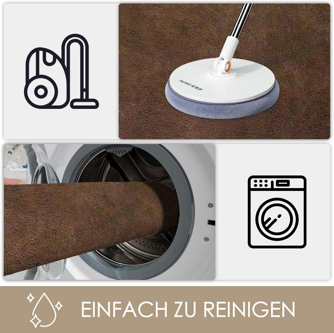Schmutzfangmatte 80x120 cm – Extra grosse rutschfeste TPE Fussmatte, Waschbar & Robust – Für Eingang