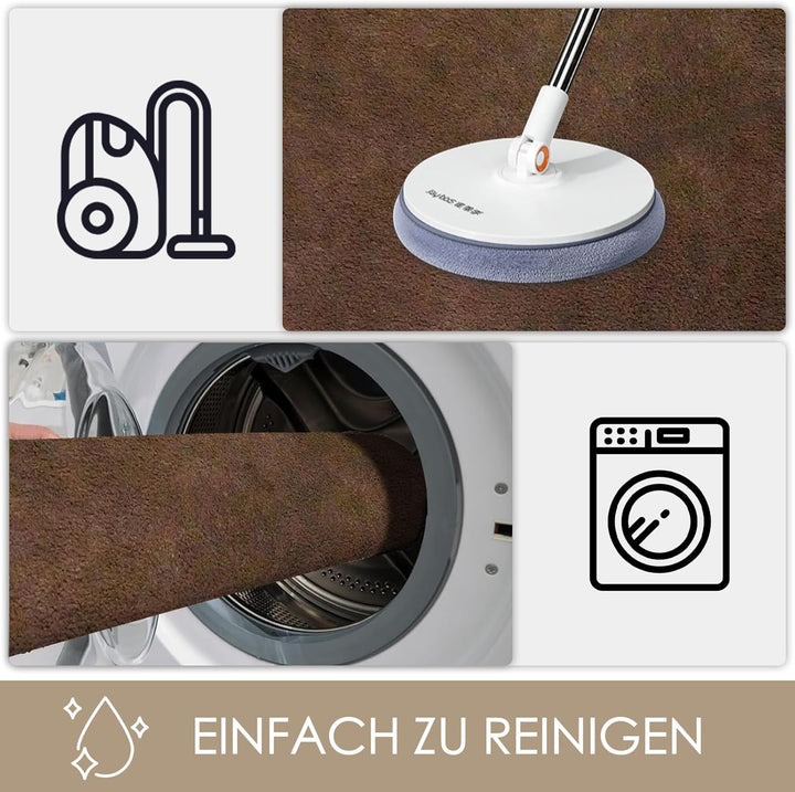 Schmutzfangmatte 80x120 cm – Extra grosse rutschfeste TPE Fussmatte, Waschbar & Robust – Für Eingang