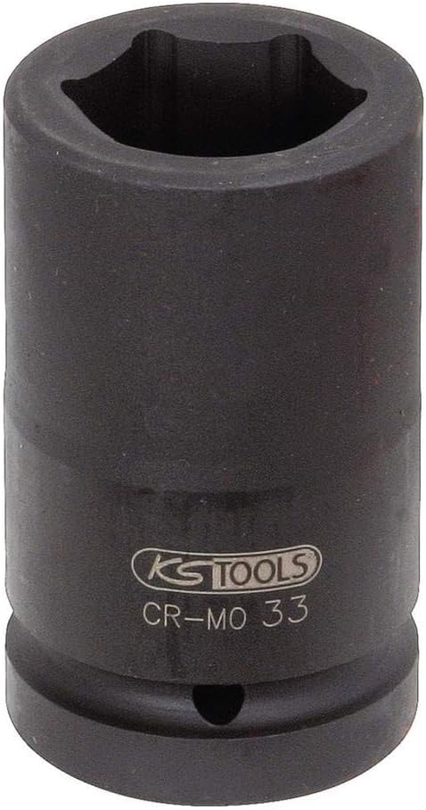 KS Tools 515.1846 1" Sechskant-Kraft-Stecknuss, lang, 46mm 46 mm, 46 mm
