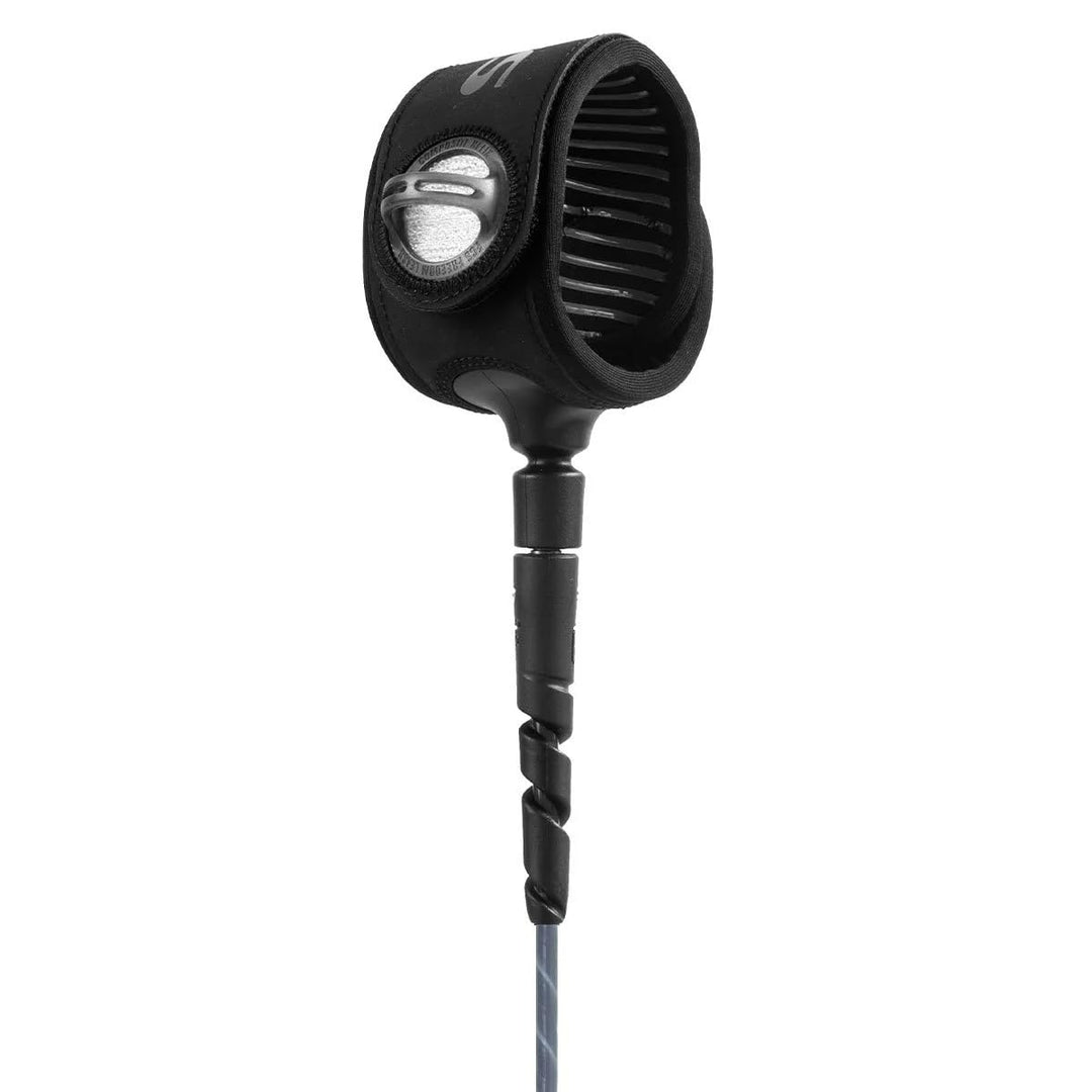 FCS 6 Freedom Helix COMP Leash 2022 Smoke/White oneColor 6&