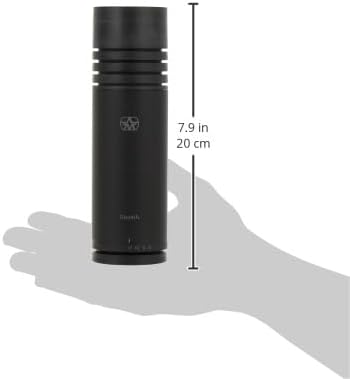 Aston Microphones Stealth Broadcast-Qualität Nieren-Kondensatormikrofon/Live-Mikrofon, Schwarz