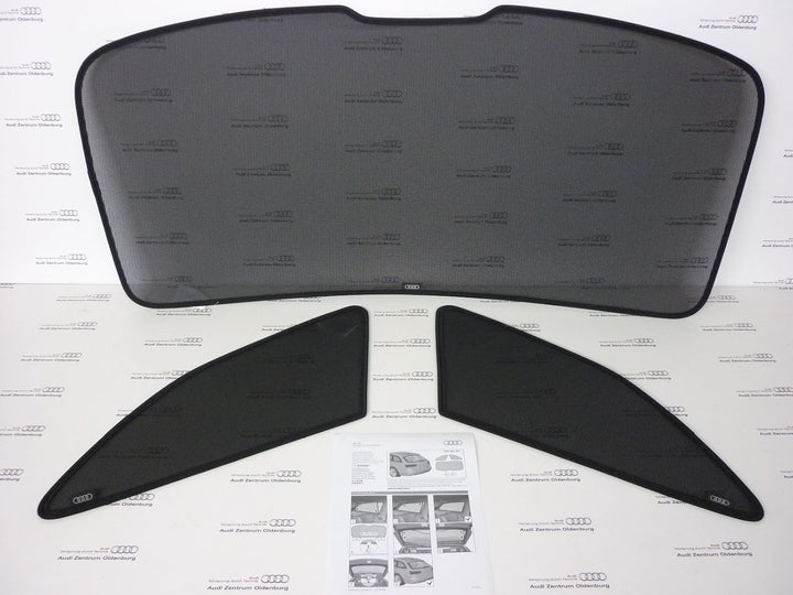 Audi 8W9064160 Sonnenschutzsystem 3-er Set für Heckscheibe/Kofferraumseitenscheiben A4/S4 Avant/A4 A