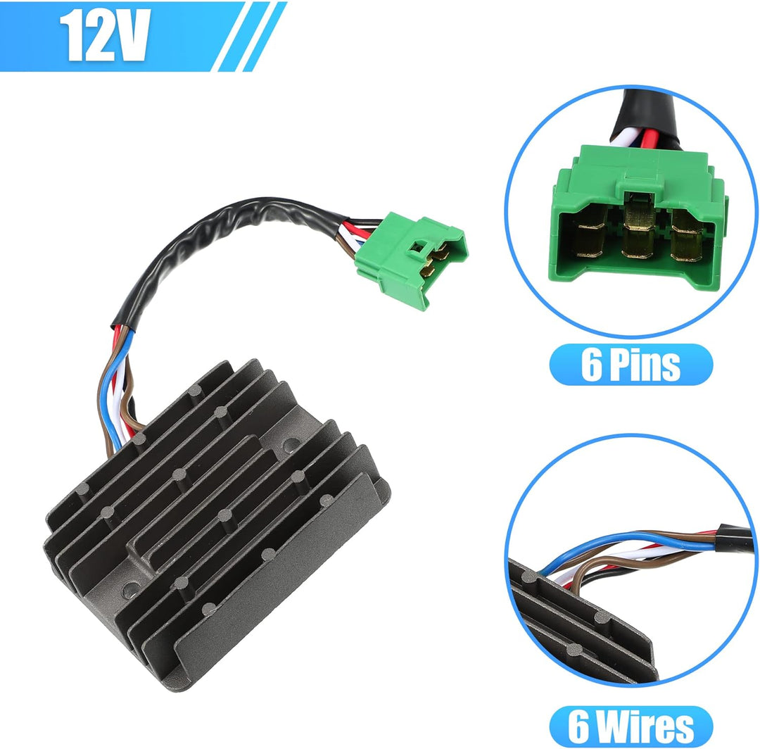 X AUTOHAUX 1 Stück Legierung Spannungsregler Gleichrichter 31750-Z2E-803 31750Z2E803