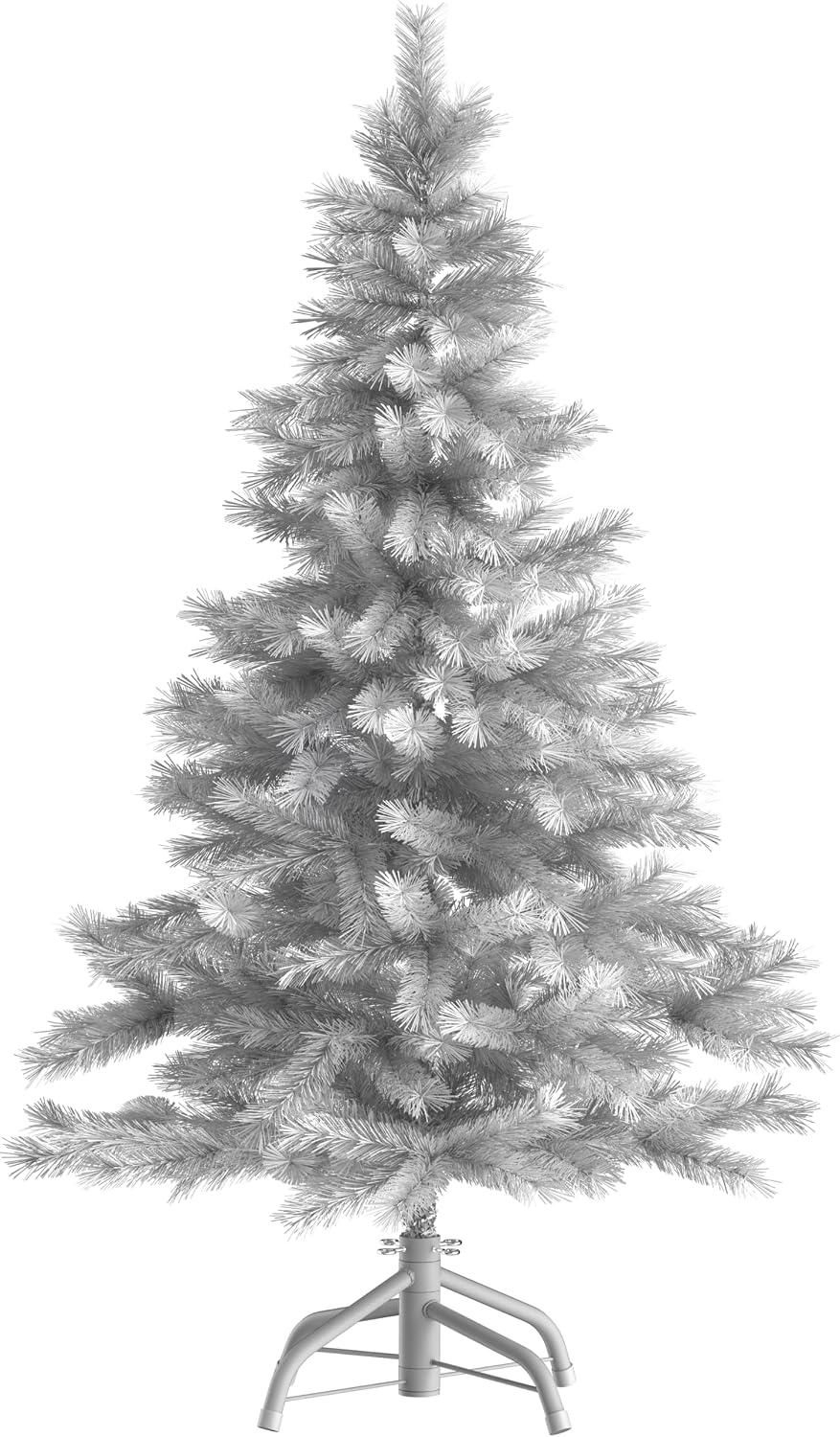 CASARIA® Weihnachtsbaum künstlich 150cm dichte Spitzen schneller Aufbau Metallständer naturgetreu sc