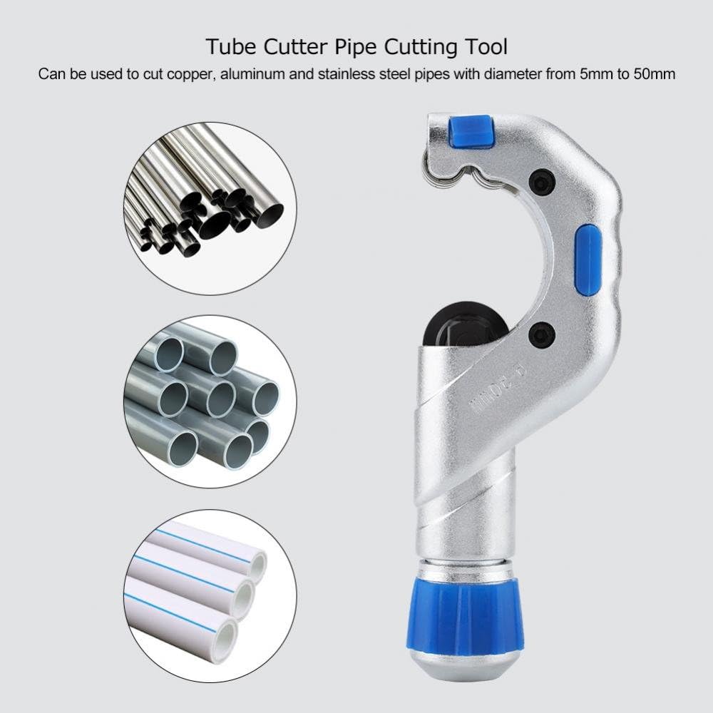 Constant Swing Tubing Cutter Verstellbares Lager Rohr Schneiden Werkzeug für 5~50 mm Kupfer Aluminiu