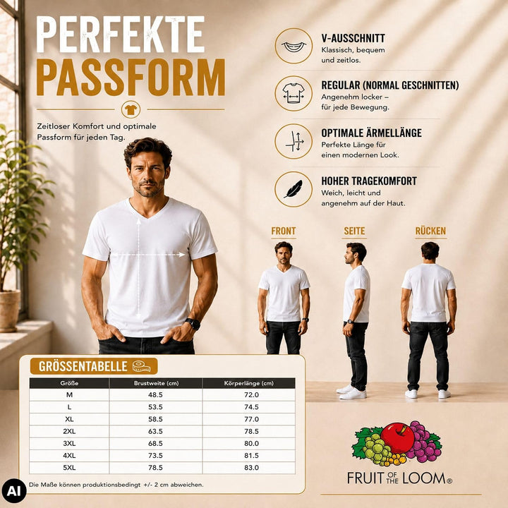 Fruit of the Loom Herren Unterhemd Athletic M L XL XXL 3XL 4XL 5XL auch Farbsets (1er/5erPack) M 2xw