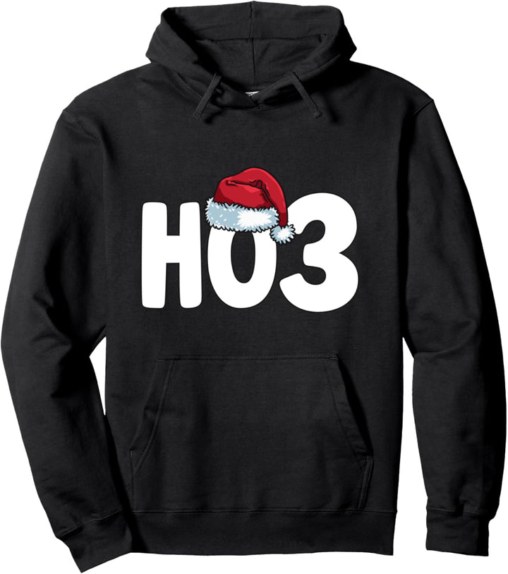 Lustiges Hässliches Weihnacht Ugly Christmas Ho3 HoHoHo Pullover Hoodie