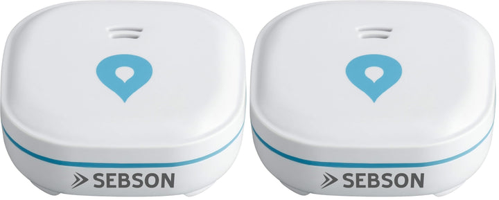 SEBSON Wassermelder mini GS153, 10 Jahres Langzeit-Batterie, Wasseralarm, Wasserwächter 60x60x24,2mm