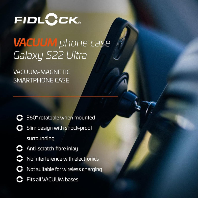 Fidlock Handyhülle Phone Case Galaxy S22 Ultra geeignet für alle Vacuum Handyhalterungen Samsung S22