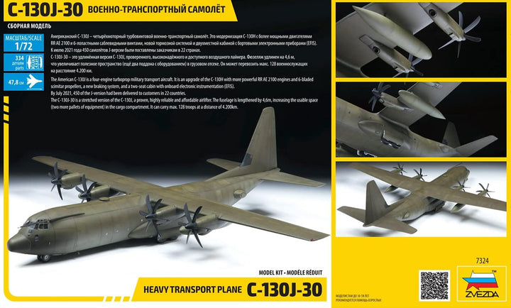 Zvezda 7324 Modellbausatz, Geformte Farbe