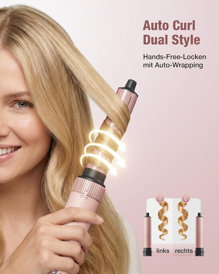 6-in-1 Hairstyler, Airstyler, Lockenstab, 110000 U/Min Hochgeschwindigkeit Lonen Föhn Locken oder Gl