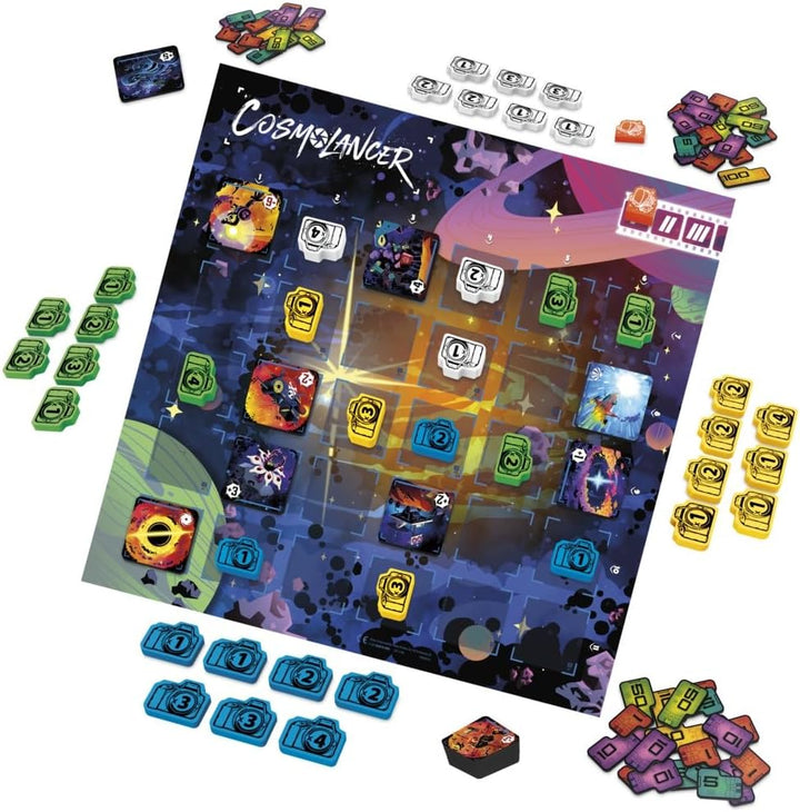 Cosmolancer strategisches Brettspiel von Reiner Knizia