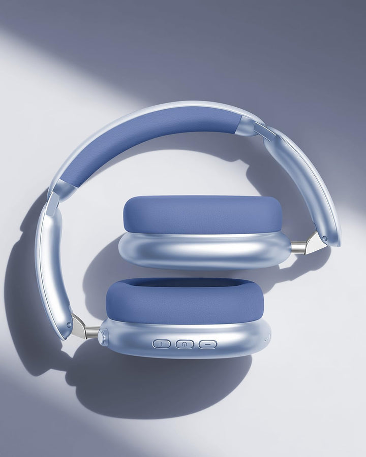 Wentronic Y02 Aktive Noise Cancelling Kopfhörer,60 Std.5 EQ-Musikmodi,Hi-Res-Audio,Tiefe Bässe,faltb