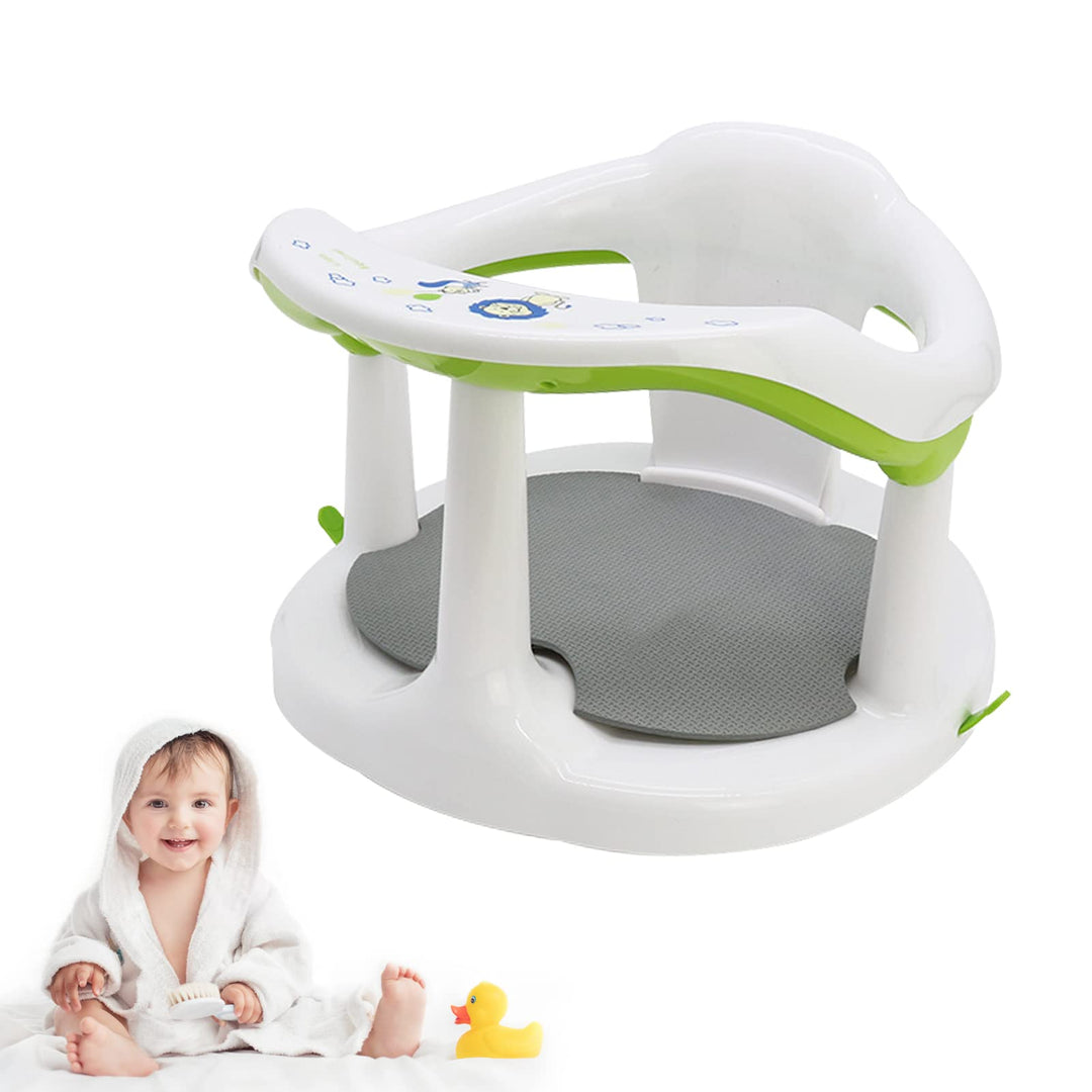 Badesitz für Babys, Baby-Badewannensitz zum Baden im Sitzen, Niedliche Baby-Duschstühle zum Sitzen i