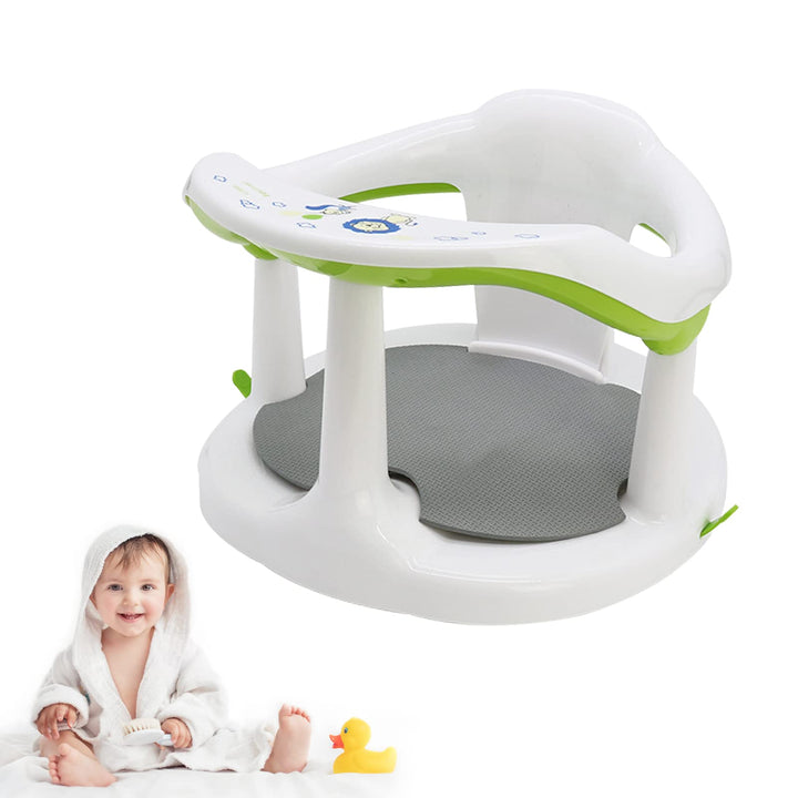 Badesitz für Babys, Baby-Badewannensitz zum Baden im Sitzen, Niedliche Baby-Duschstühle zum Sitzen i