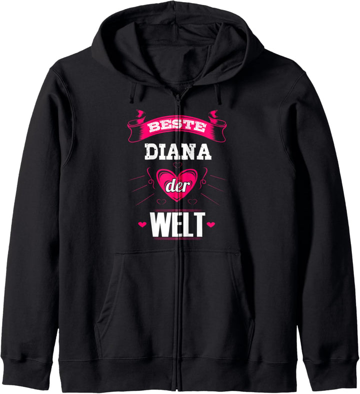 Beste Diana der Welt Kapuzenjacke