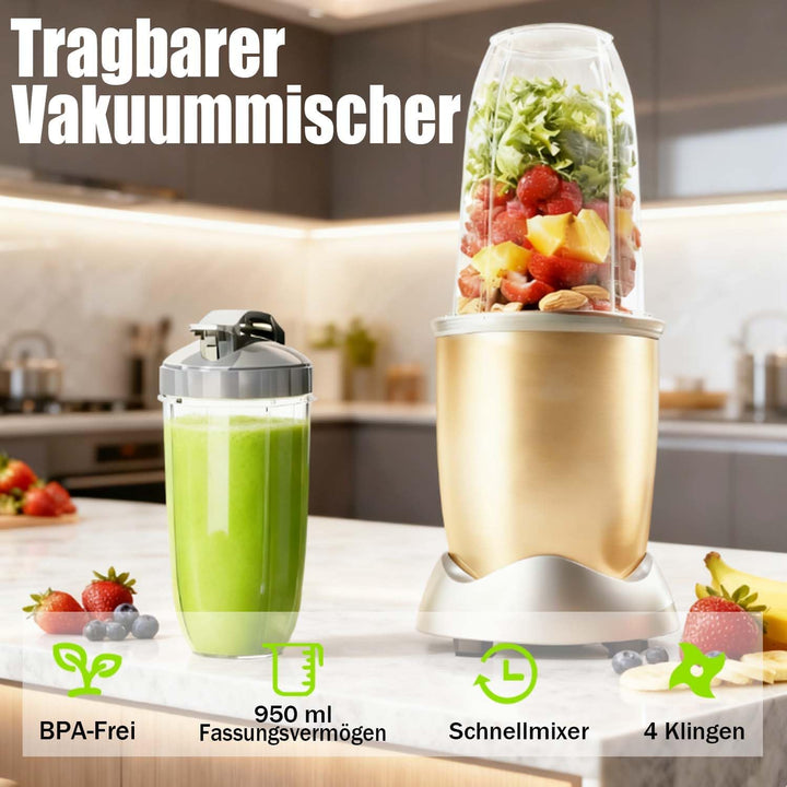 Ersatzteile Zubehör für Mixer, Kompatibel mit NutriBullet Mixer 600W und Pro 900W, 2 Deckelringe die