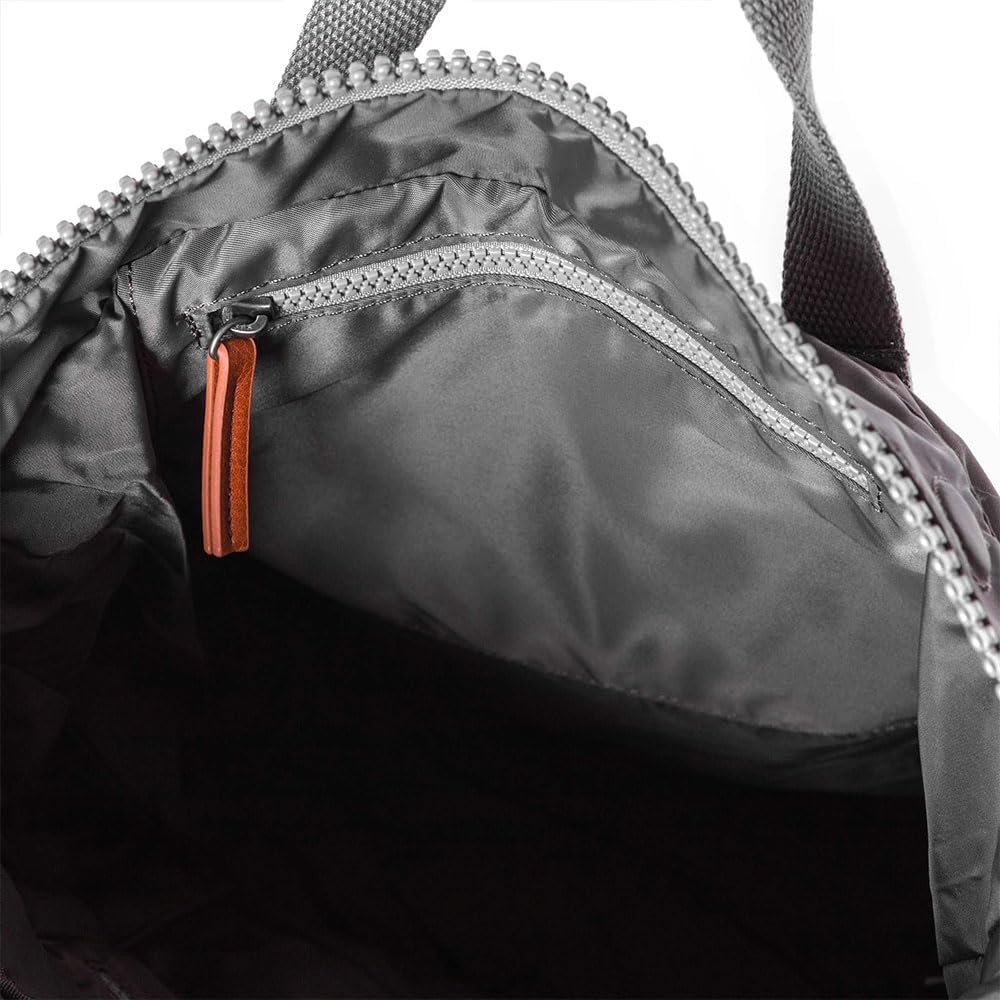 Roka London Canfield B Small Sustainable Nylon Backpack Graphit, Graphit