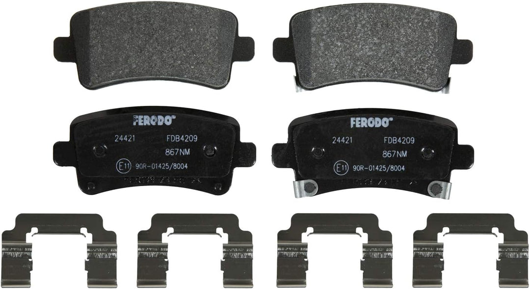 Ferodo FDB4209 Bremsbelagsatz, Scheibenbremse - (4-teilig) - (4 Stück)