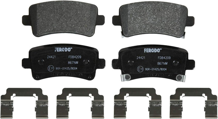 Ferodo FDB4209 Bremsbelagsatz, Scheibenbremse - (4-teilig) - (4 Stück)